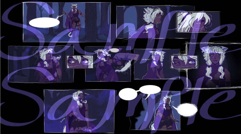 Comic Commission for Crowholtz (2024)